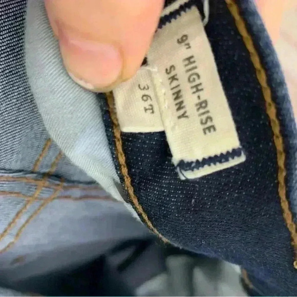 Madewell  9" Mid-Rise Skinny Jeans in Larkspur Wash: TENCEL™ sz 36t or 22 - Picture 8 of 11